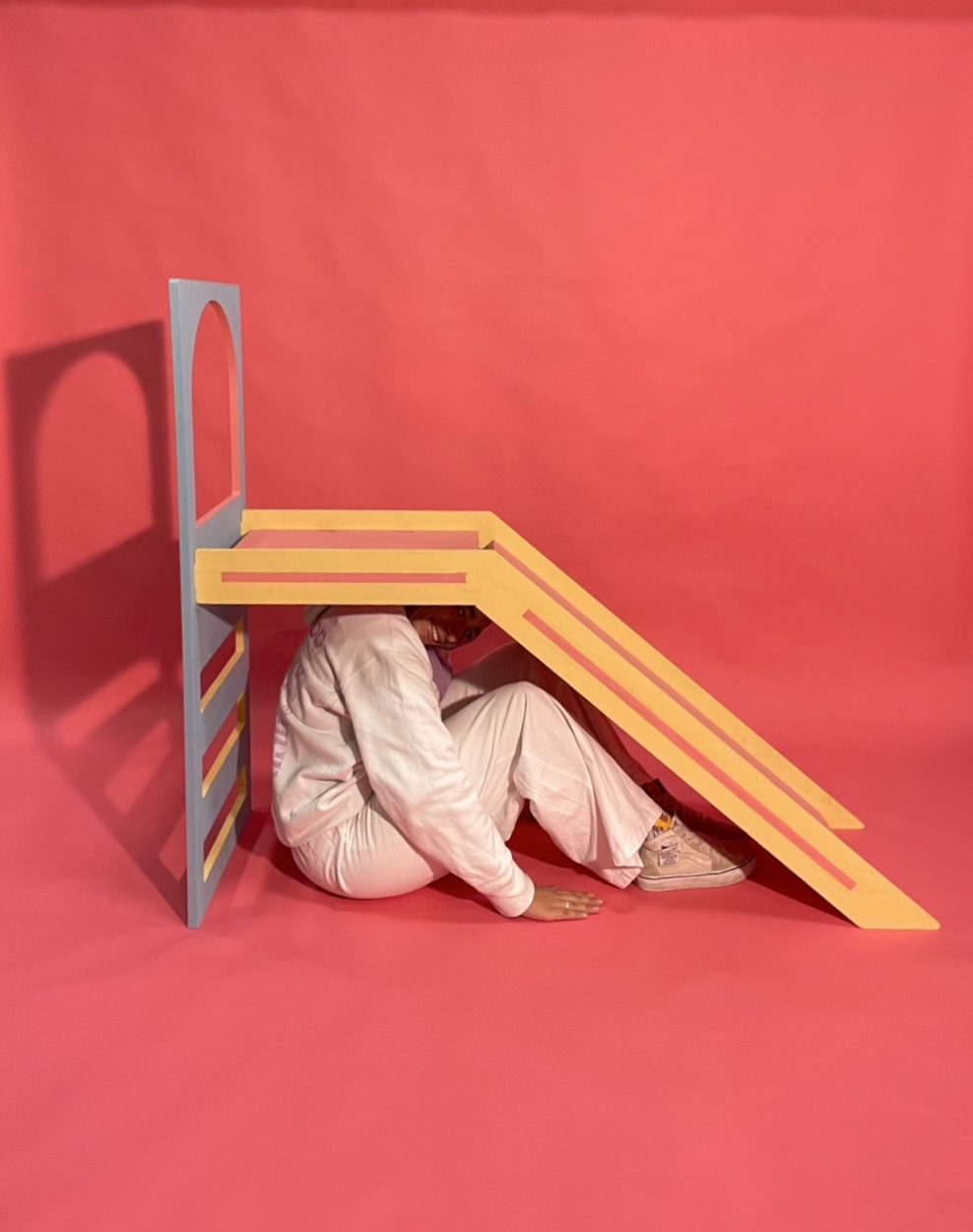 Jannah at an exhibition